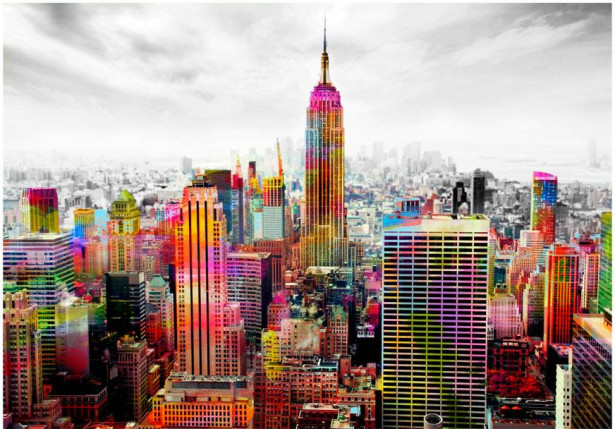 Kuvatapetti Artgeist Colors of New York City II, eri kokoja