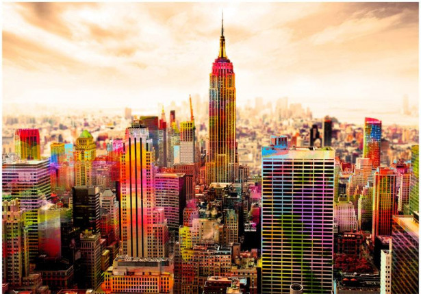 Kuvatapetti Artgeist Colors of New York City III, eri kokoja