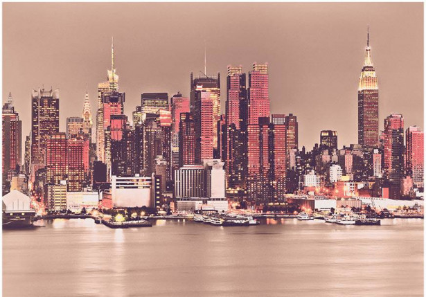 Kuvatapetti Artgeist NY - Midtown Manhattan Skyline, eri kokoja