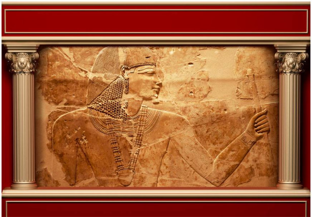 Kuvatapetti Artgeist Egyptian Walls, eri kokoja