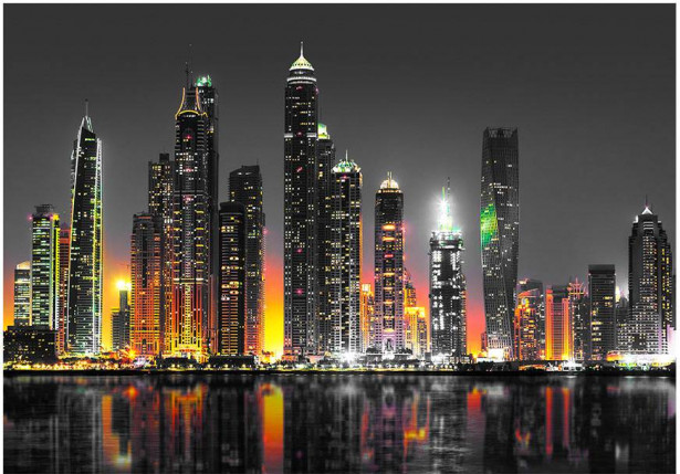 Kuvatapetti Artgeist Desert City Dubai, eri kokoja