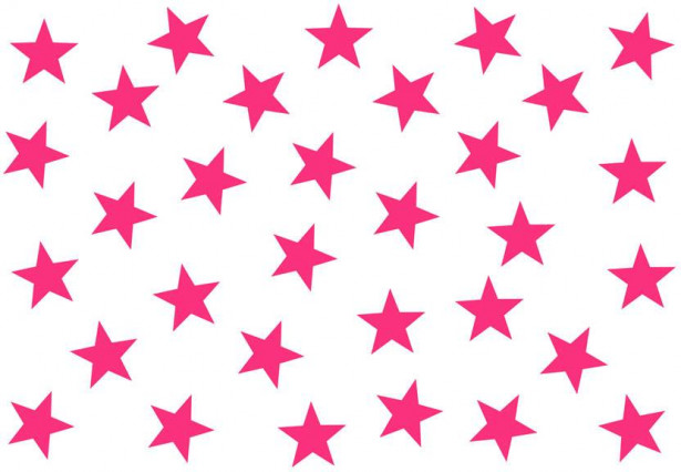 Kuvatapetti Artgeist Pink Star, eri kokoja