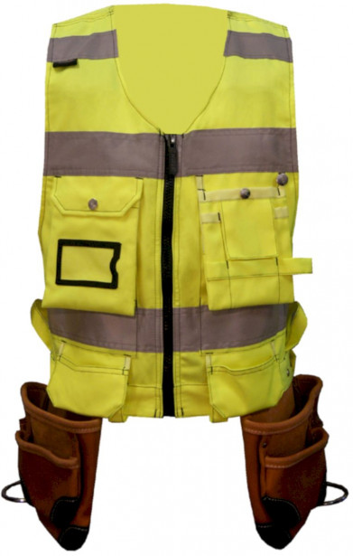 Liivireppu Atex Hi-Vis 5907 valjasmalli keltainen/ruskea