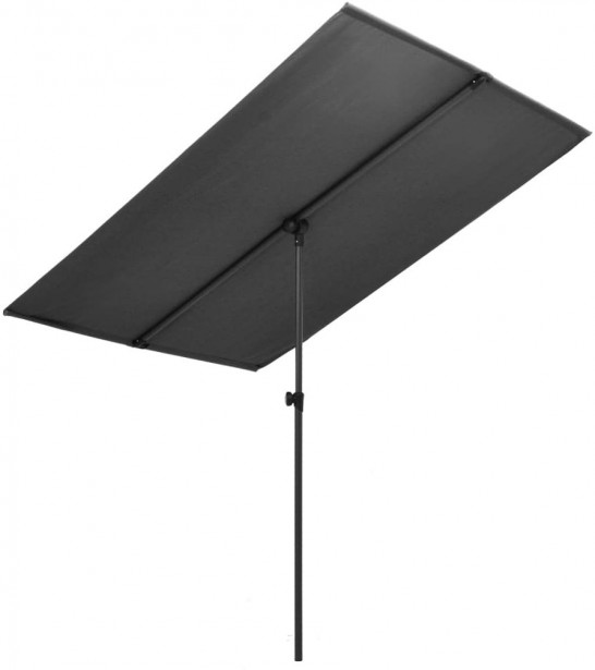 Aurinkovarjo alumiinitanko 180x130 cm antrasiitti_1