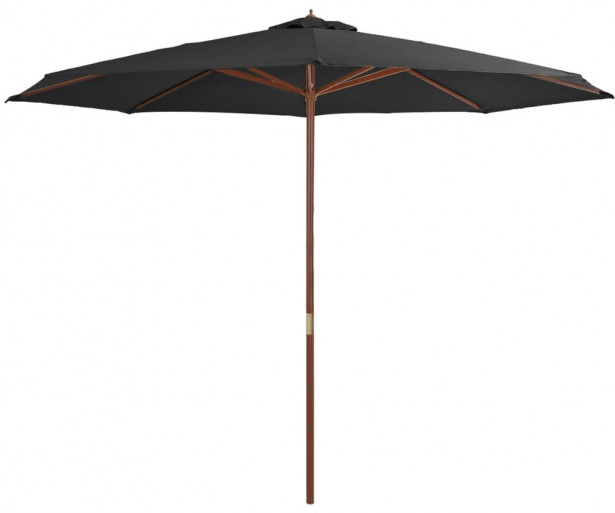 Aurinkovarjo puurunko 350 cm antrasiitti_1