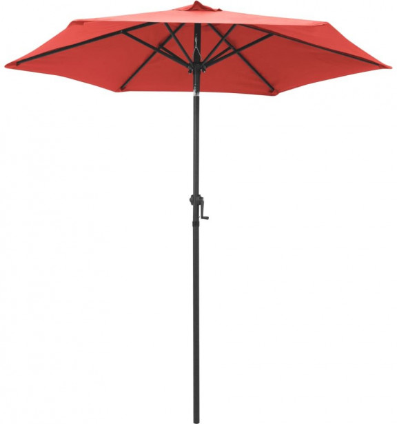 Aurinkovarjo terrakotta 200x211 cm alumiini_1