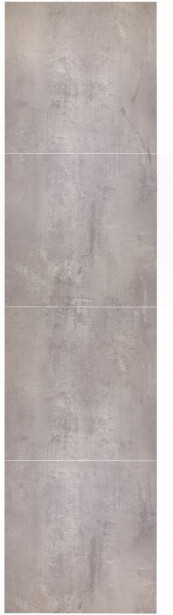 Märkätilalevy Berry Alloc Wall&Water, Cement Satin 600 x 600 mm:n kuviolla