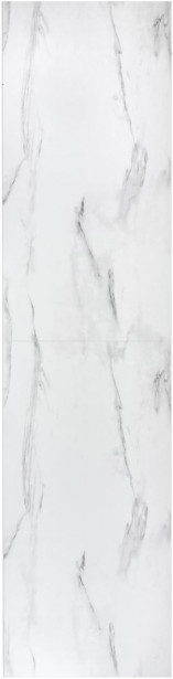 Märkätilalevy Berry Alloc Wall&Water, Marmori Valkoinen Kiiltävä 600 x 1200 mm:n kuviolla