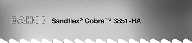 Vannesahanterä Bahco Sandflex Cobra 3851-27