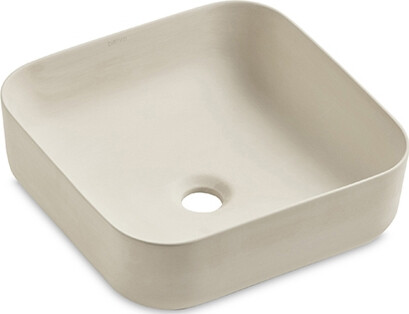 Malja-allas Bathco Dinan, 385x385mm, mattabeige