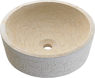 Malja-allas Bathco Dual, Ø405mm, beige