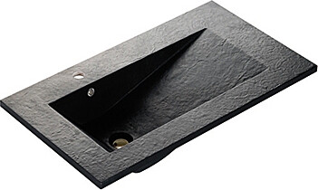 Pesuallas Bathco Tecno Pizarra, 800x450mm, musta