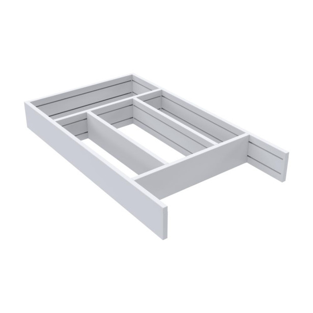 Aterinlaatikko Beslag Design Flex Basic, 278x523mm, valkoinen