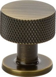 Nuppivedin Beslag Design Crest, Ø26x28mm, antiikkipronssi