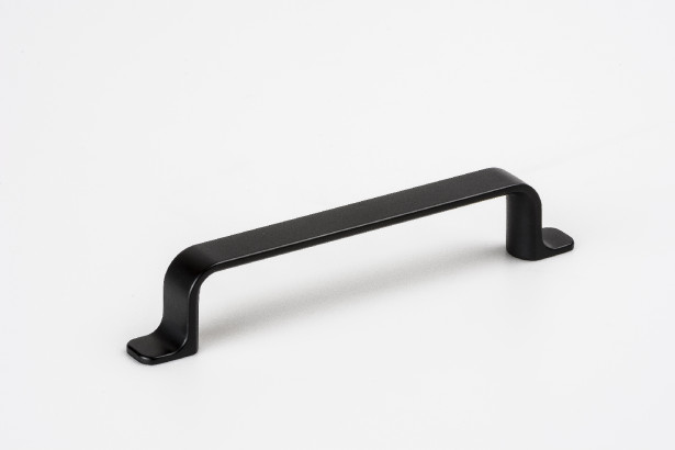 Lankavedin Beslag Design Rio, 164x16x30 mm, cc 128 mm, mattamusta