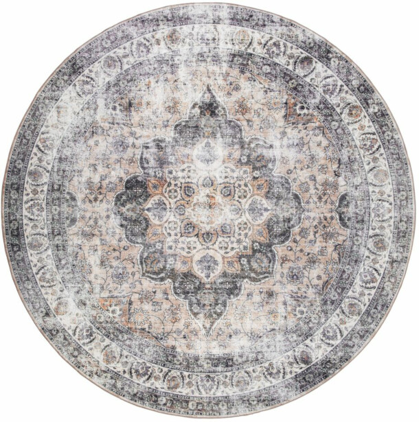 Pyöreä matto Benina Tarfaya Medallion, eri kokoja ja värejä