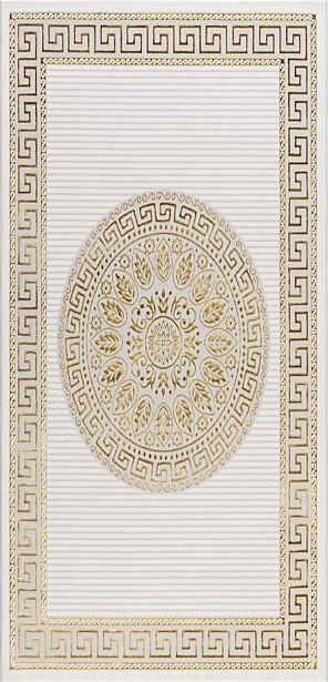 Käytävämatto Benina Ankara Ornament 80x150cm kerma/kulta