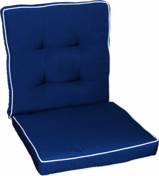 Istuintyyny selkänojalla Baltic Garden Excellent 2kpl sininen