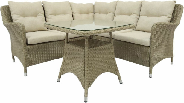 Ulkosohvaryhmä Baltic Garden Bristol, 4-istuttava, beige