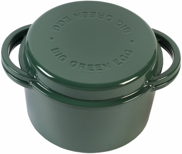 Valurautapata Big Green Egg, pyöreä, 4l