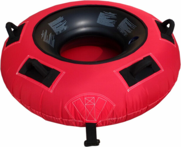 Veneellä vedettävä vetorengas Summer Sport 120cm punainen