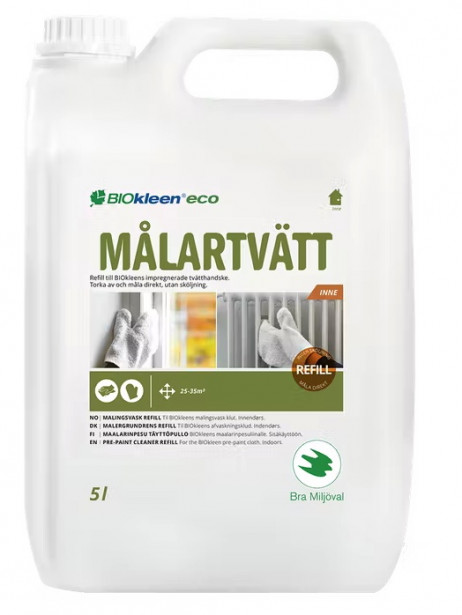 Maalarinpesu Biokleen Eco, sisätiloihin, 5l