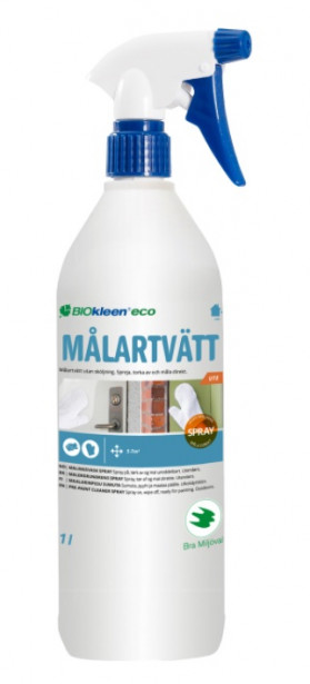 Maalarinpesu Biokleen Eco, ulkotiloihin, 1l, sumutepullo