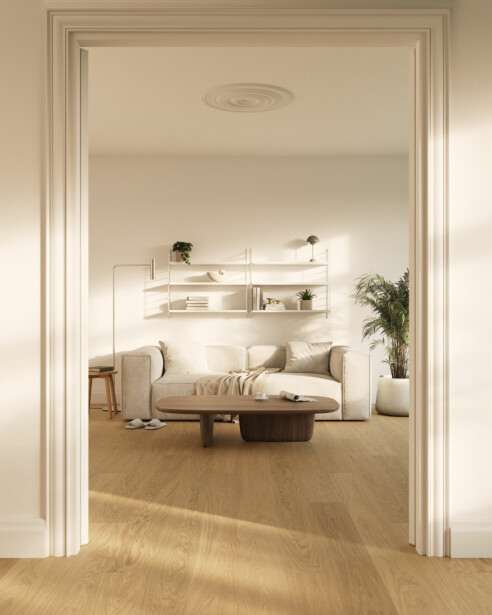 Kovetettu puulattia Bjelin Tammi Norrlia 3.0 Natural, mattalakattu, eri kokoja