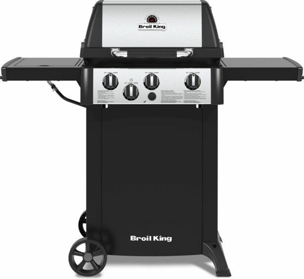 Kaasugrilli Broil King Gem 340, 3 poltinta, sivukeitin