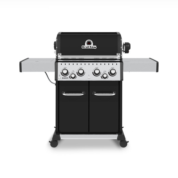 Kaasugrilli Broil King Baron 490 4 poltinta, sivukeitin