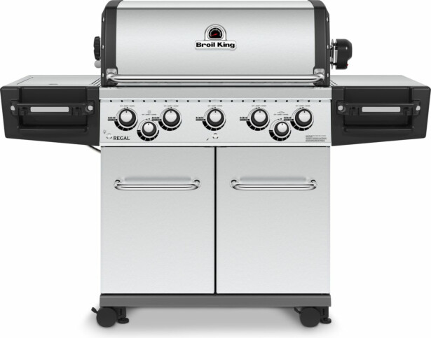 Kaasugrilli Broil King Regal S590 SS, 5 poltinta, sivukeitin, varraspaahdin