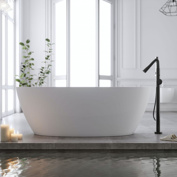 Kylpyamme Bathlife Sund, 1700x820mm, valkoinen