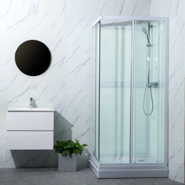 Suihkukaappi Bathlife Ideal suora 900 x 900