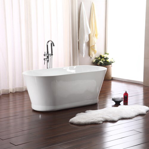 Kylpyamme Bathlife Ideal Retro, 1590 mm, valkoinen