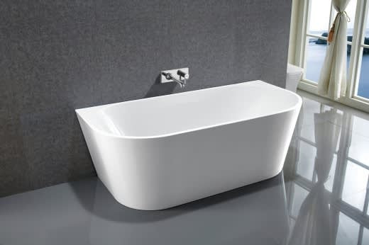 Kylpyamme Bathlife Frisk, 1600x750x580mm, valkoinen