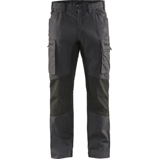 Housut Blåkläder 1459 Stretch Cordura Nyco, tummanharmaa/musta