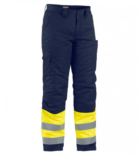 Talvihousut Blåkläder Highvis 1862, keltainen/mariininsininen