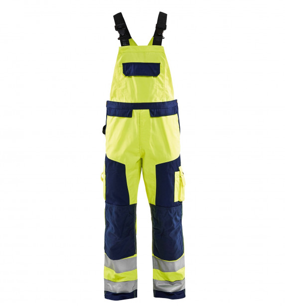 Lappuhaalari Blåkläder 2660 Highvis, huomiokeltainen/sininen