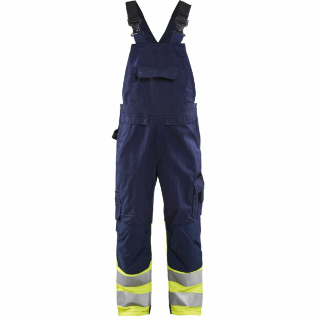 Lappuhaalari Blåkläder 2662 Highvis, mariininsininen/huomiokeltainen