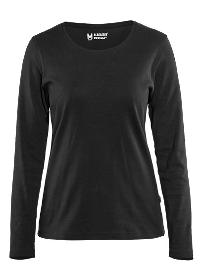 Naisten pitkähihainen t-paita Blåkläder 3301, musta