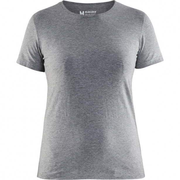 Naisten t-paita Blåkläder 3304, harmaameleerattu