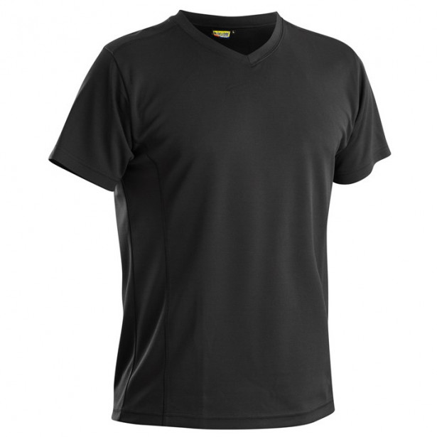 T-paita Blåkläder 3323 Functional, UV-suojattu, musta