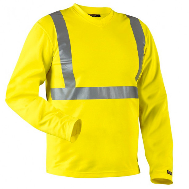 T-paita Blåkläder Highvis 3383, UV-suojattu, keltainen