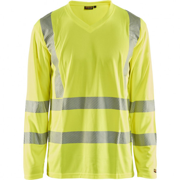 Pitkähihainen t-paita Blåkläder 3385 Highvis, huomiokeltainen