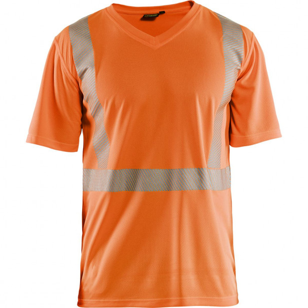T-paita Blåkläder 3386 Highvis, huomio-oranssi