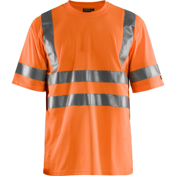 T-paita Blåkläder 3413 Highvis, huomio-oranssi