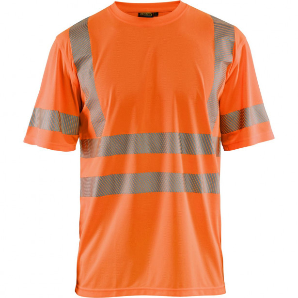 T-paita Blåkläder 3420 Highvis, huomio-oranssi