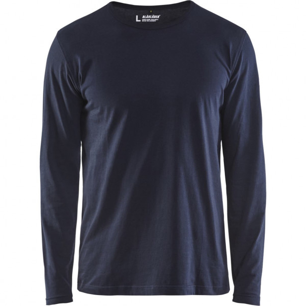 Pitkähihainen t-paita Blåkläder 3500, tummansininen