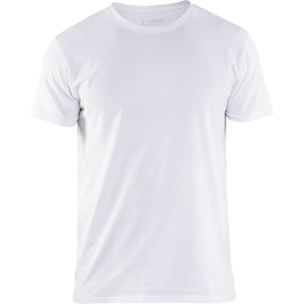 T-paita Blåkläder 3533 Slim Fit, valkoinen
