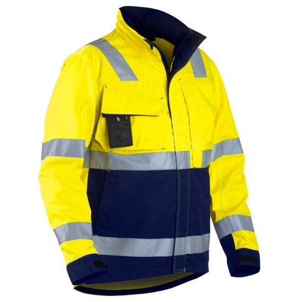 Takki Blåkläder 4064 Highvis, keltainen/mariininsininen